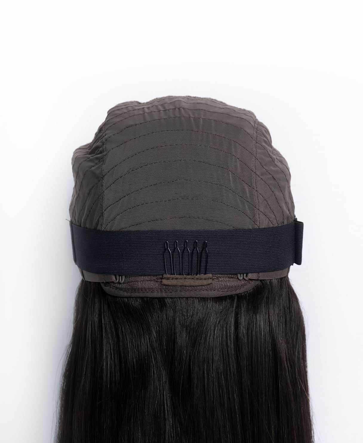 Echthaar Perücke Pony #1B